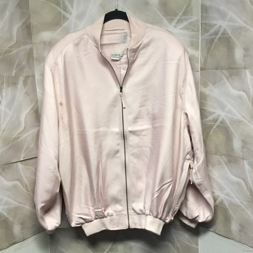 Bobbie Brown Pink Bomber Jacket